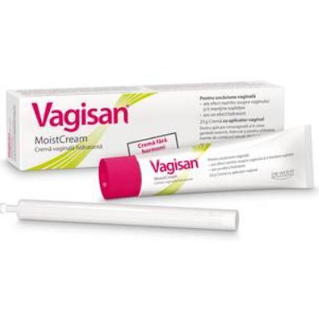 Vagisan, Crema vaginala hidratanta, 25 g, Dr. Wolff